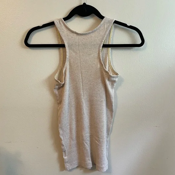 SO | Beige Racerback Tank | Size Small - Picture 6 of 9